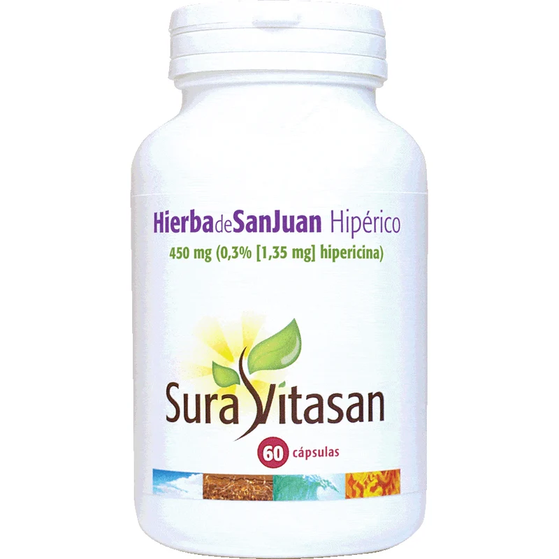 Hierba de San Juan Hiperico 60 Capsulas | Sura Vitasan