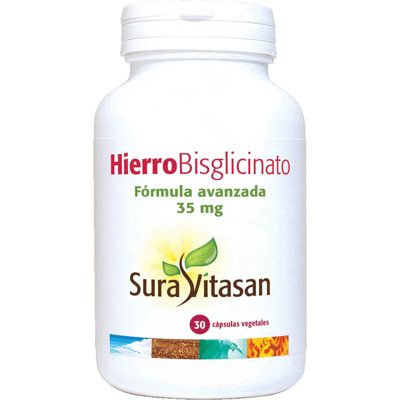 Hierro Bisglicinato 30 Capsulas | Sura Vitasan