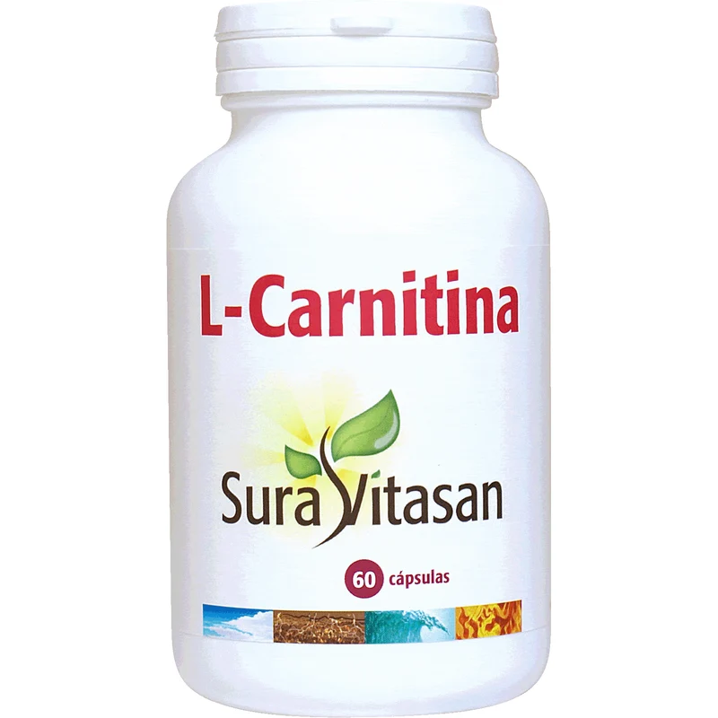L-Carnitina 500mg 60 Capsulas | Sura Vitasan
