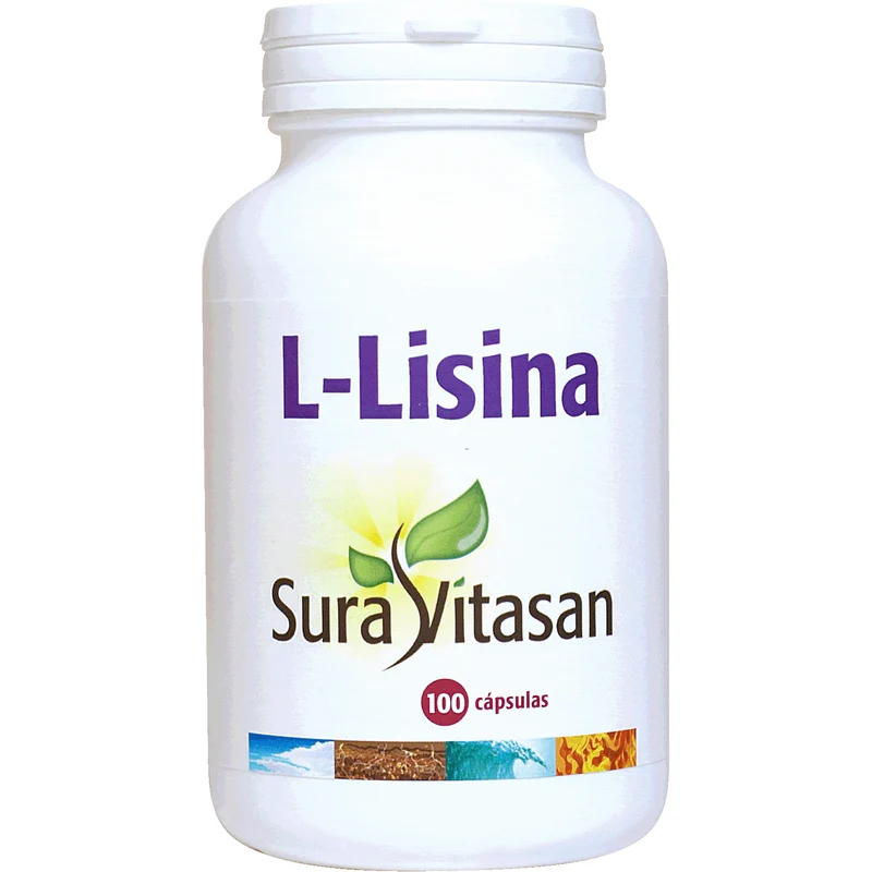 L-Lisina 500mg 100 Capsulas | Sura Vitasan