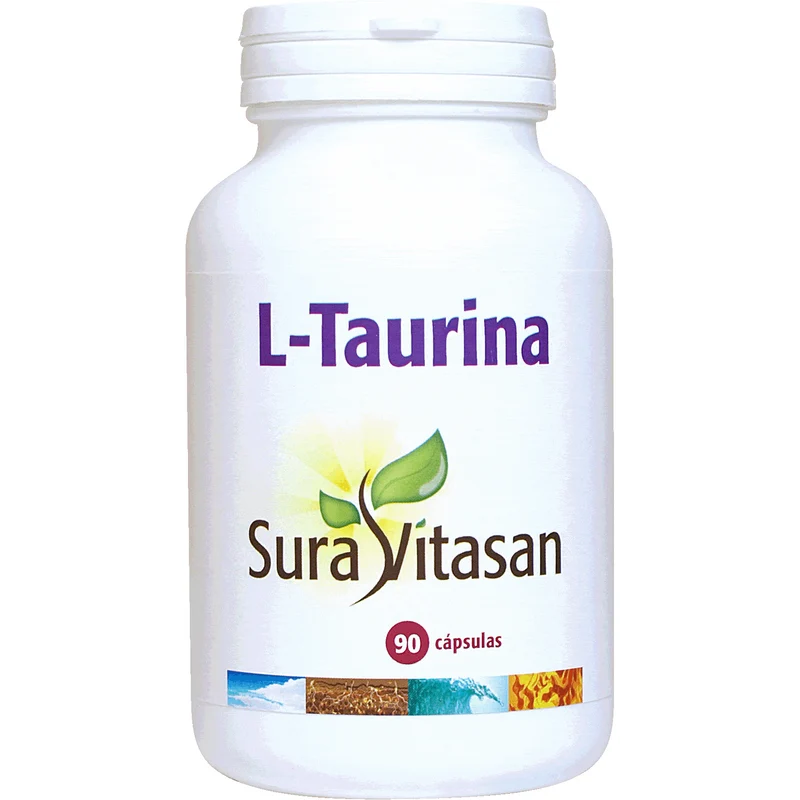 L-Taurina 500mg 90 Capsulas | Sura Vitasan