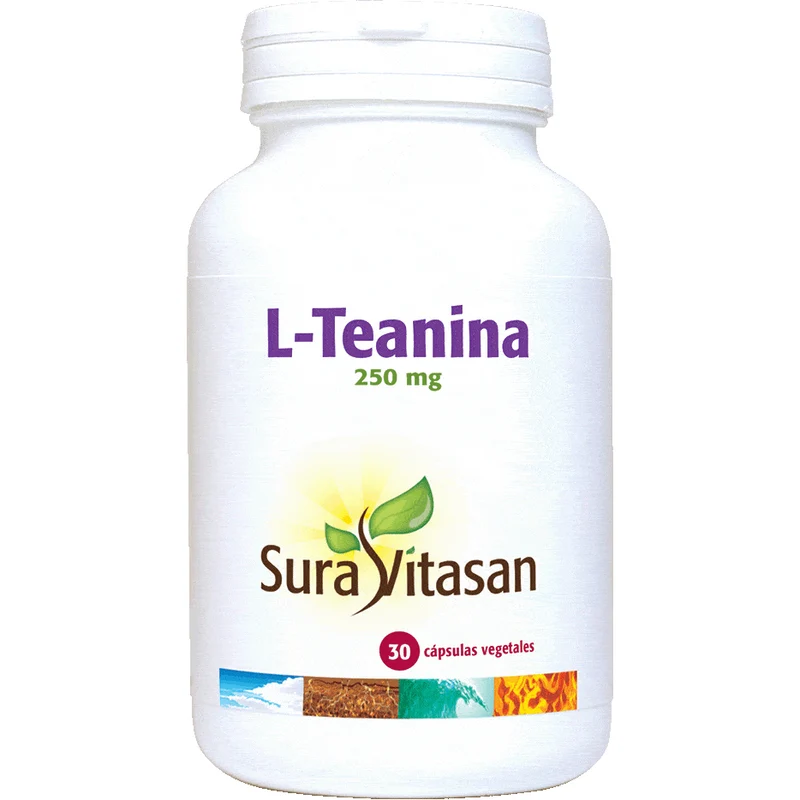 L-Teanina 250 mg 30 Capsulas | Sura Vitasan