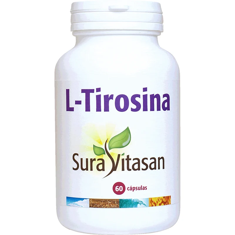 L-Tirosina 500mg 50 Capsulas | Sura Vitasan