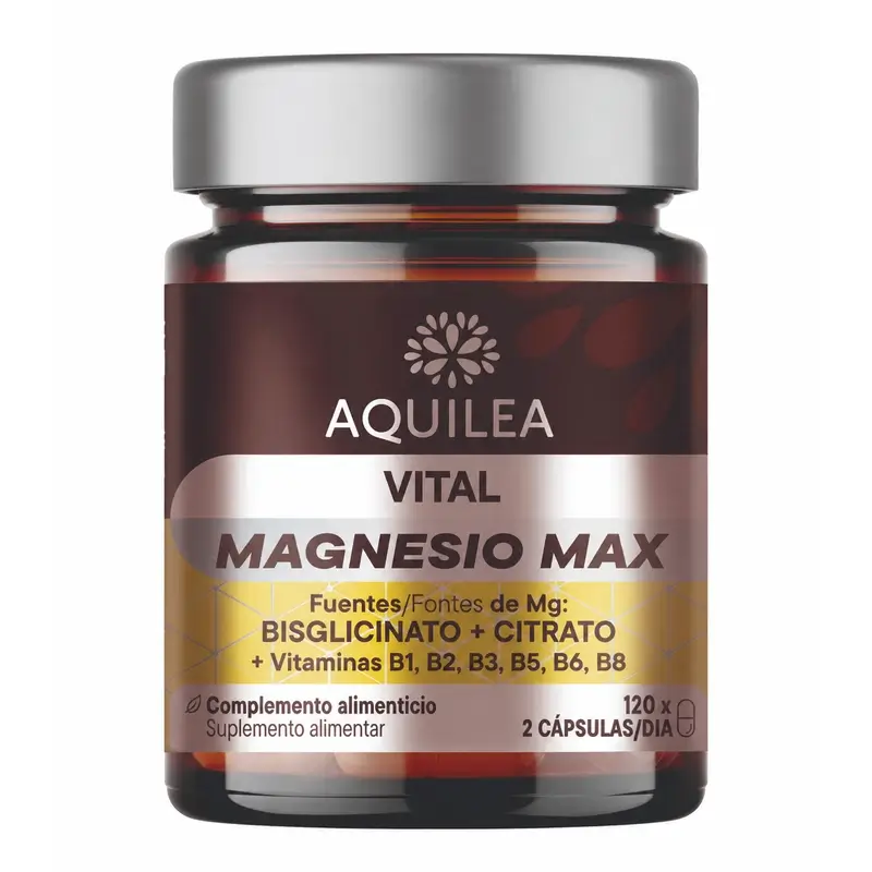 Aquilea Vital Magnesio Plus, 120 cápsulas