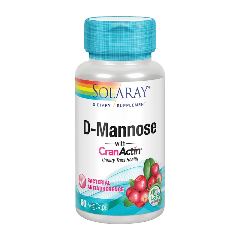 D-Mannose Cranactin 60 Capsulas | Solaray