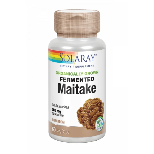 Fermented Maitake 500 mg 60 Capsulas | Solaray