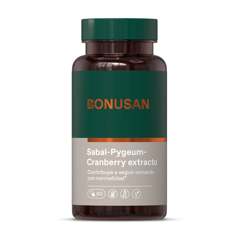 Sabal Pygeum Cranberry Extracto 60 Capsulas | Bonusan