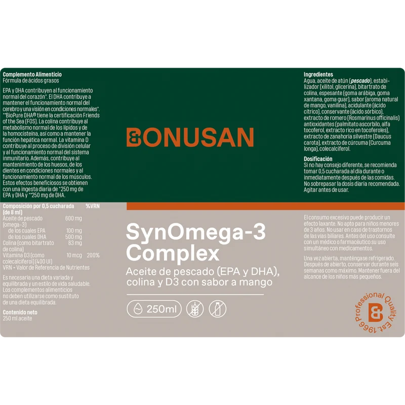 SynOmega 3 250 ml | Bonusan