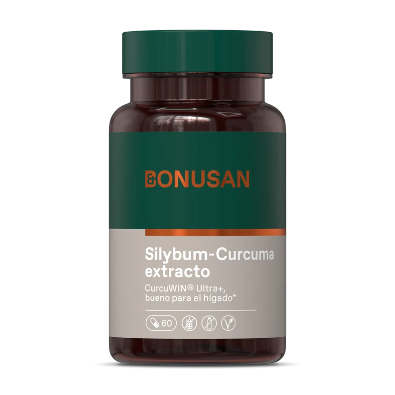 Silybum Curcuma Extracto 60 Capsulas | Bonusan