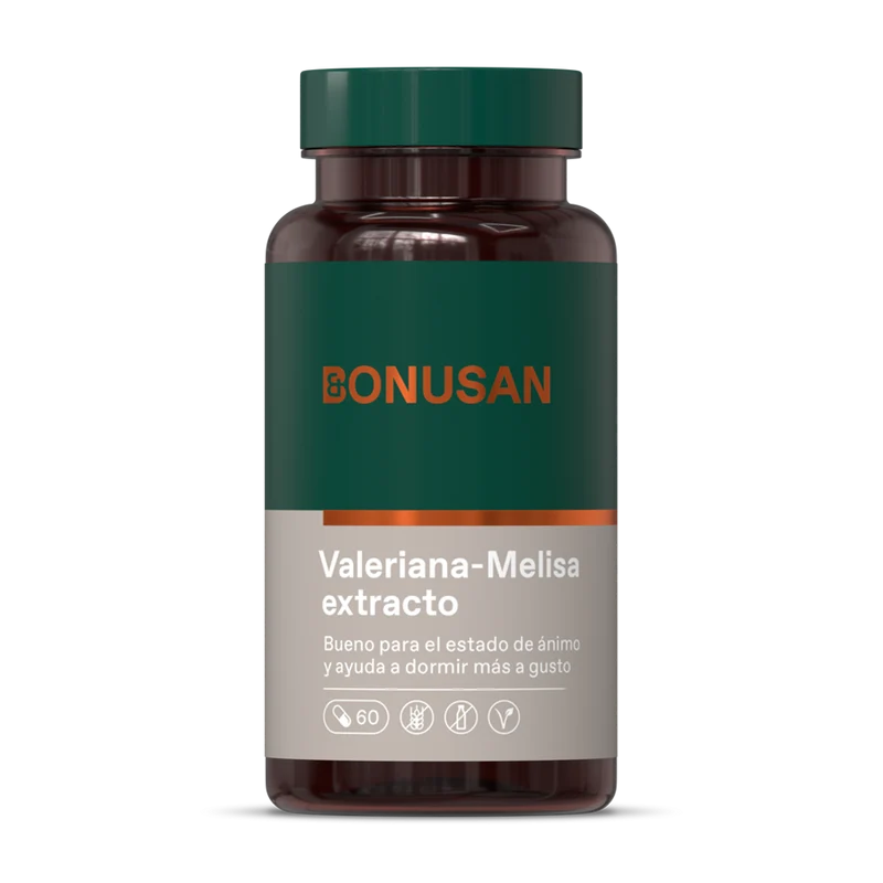 Valeriana Melisa Extracto 60 Capsulas | Bonusan