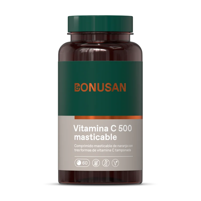 Vitamina C 500 60 Tabletas Masticables | Bonusan