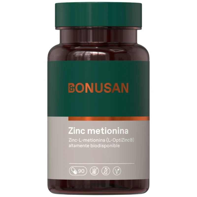 Zincmetionina 15 mg 90 Tabletas | Bonusan