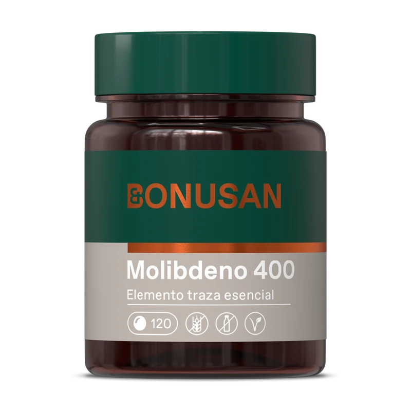Molibdeno 400 mcg 120 Tabletas | Bonusan