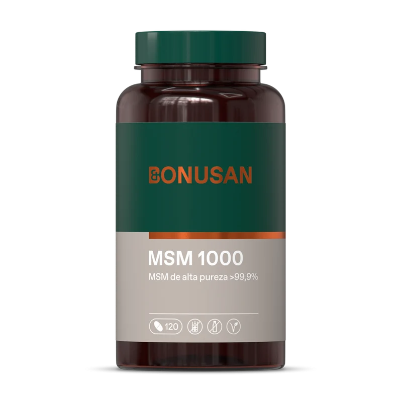 MSM 1000 mg 120 Tabletas | Bonusan