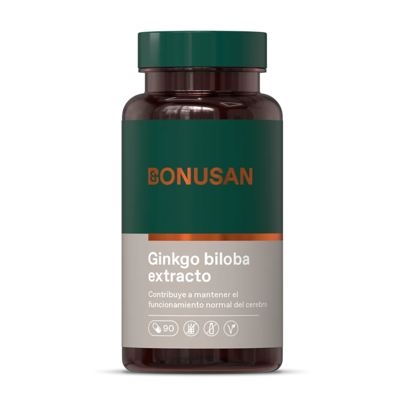 Ginkgo Biloba Extracto 90 Capsulas | Bonusan