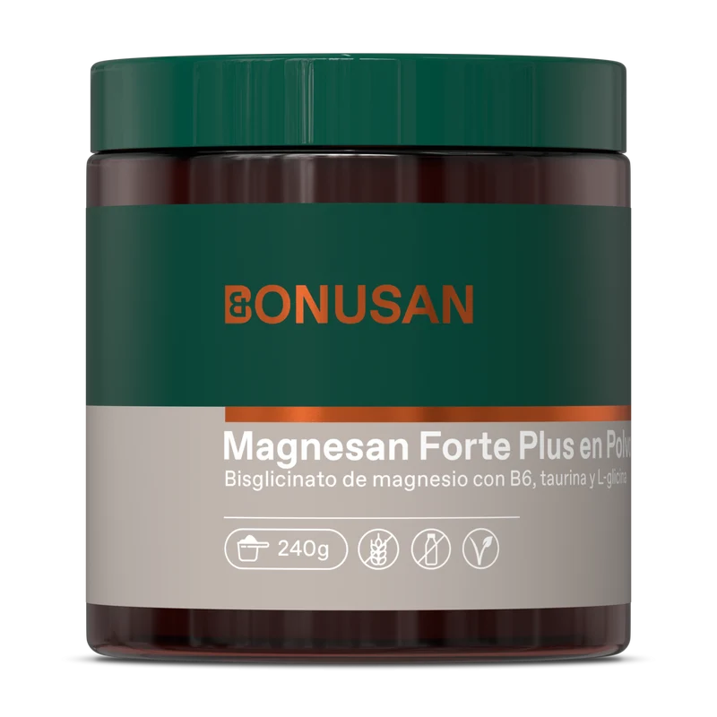 Magnesan Forte Plus en Polvo 120 gr | Bonusan