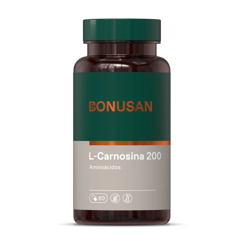 L Carnosina 200 mg 60 Capsulas | Bonusan