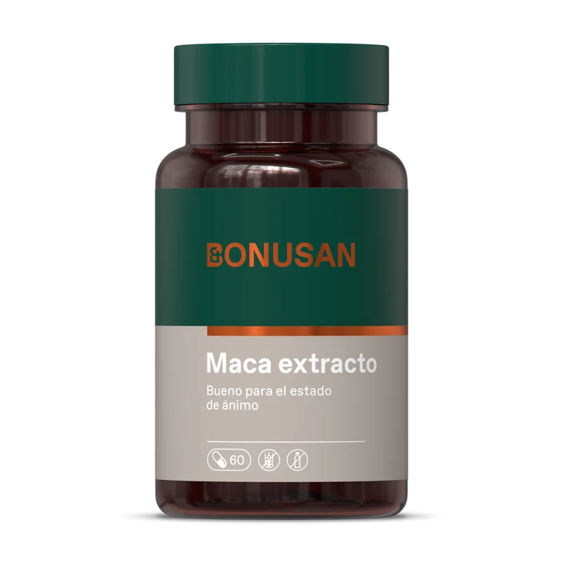 Maca Extracto 60 Capsulas | Bonusan
