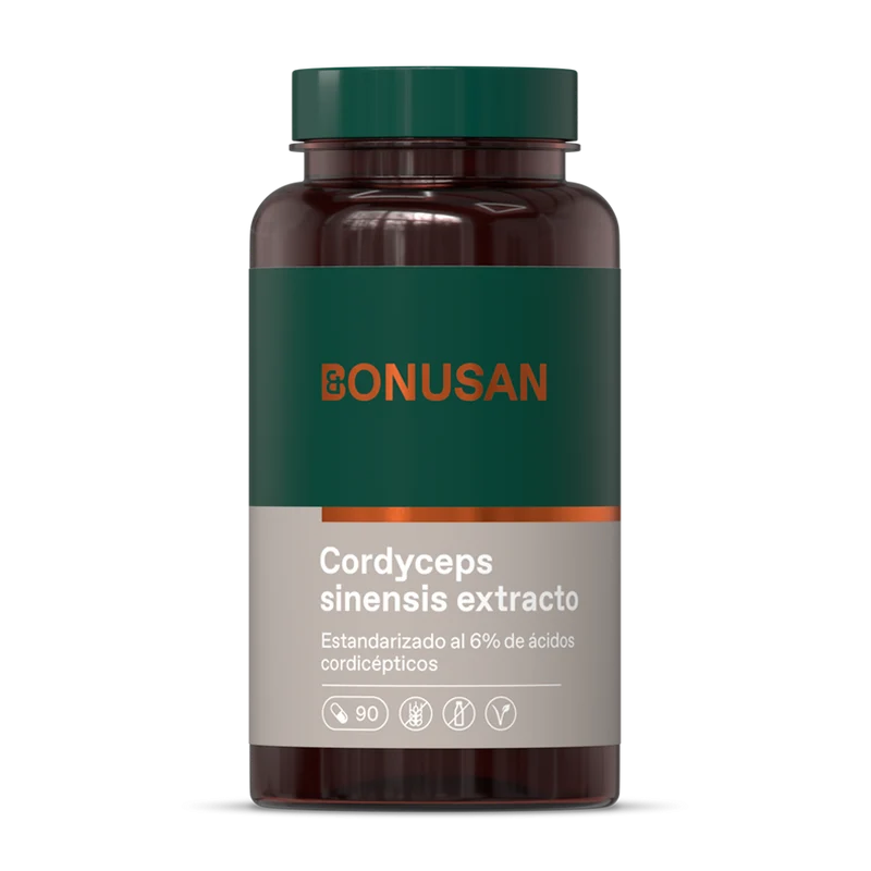 Cordyceps Sinensis Mycelium 90 Capsulas | Bonusan