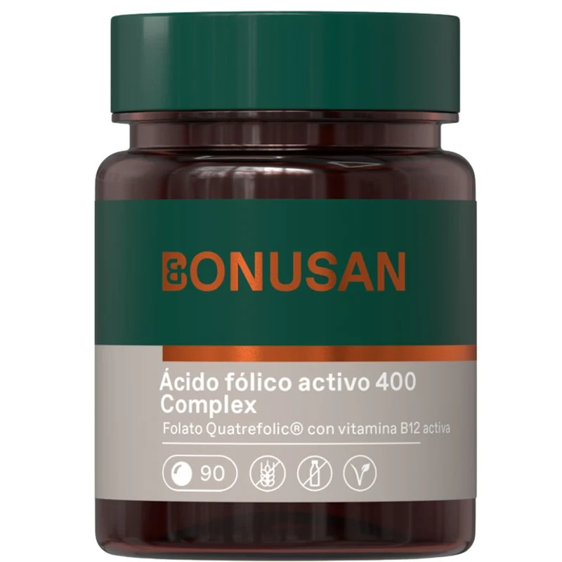 Acido Folico Activo Plus 90 Tabletas | Bonusan