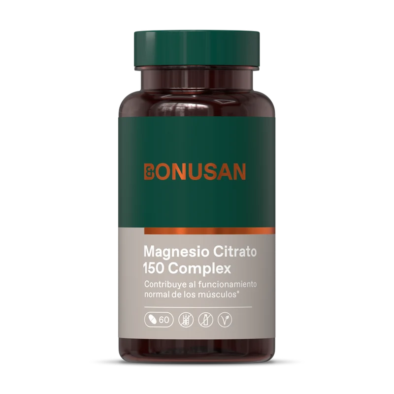 Citrato de Magnesio 150 mg 60 Tabletas | Bonusan