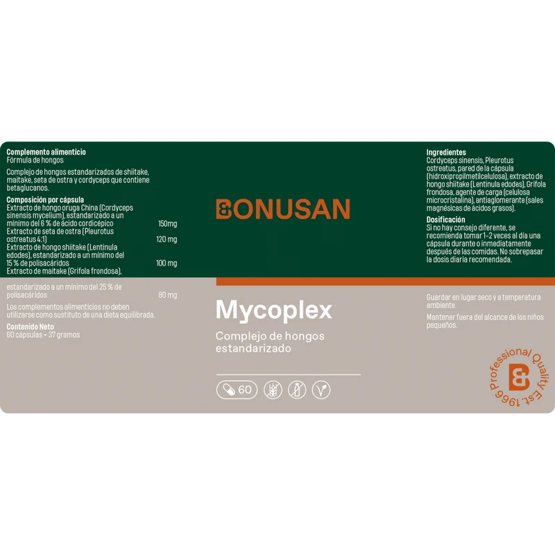 Mycoplex Forte 60 Capsulas | Bonusan