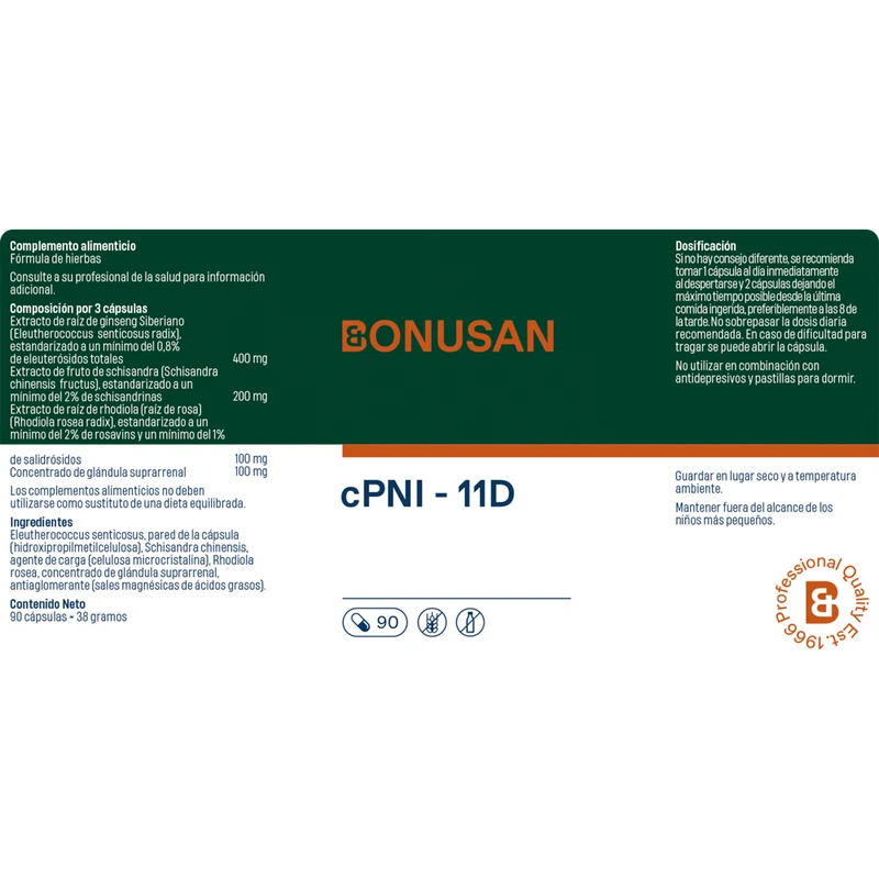 CPNI 11D 90 Capsulas | Bonusan