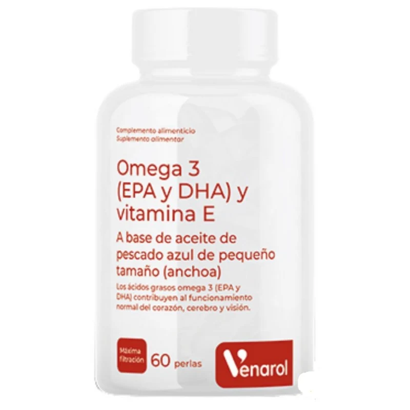 Omega 3 y Vitamina E 60 Perlas | Herbora
