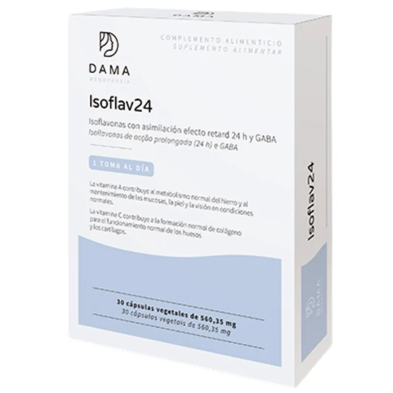Isoflav24 Dama 30 Capsulas | Herbora
