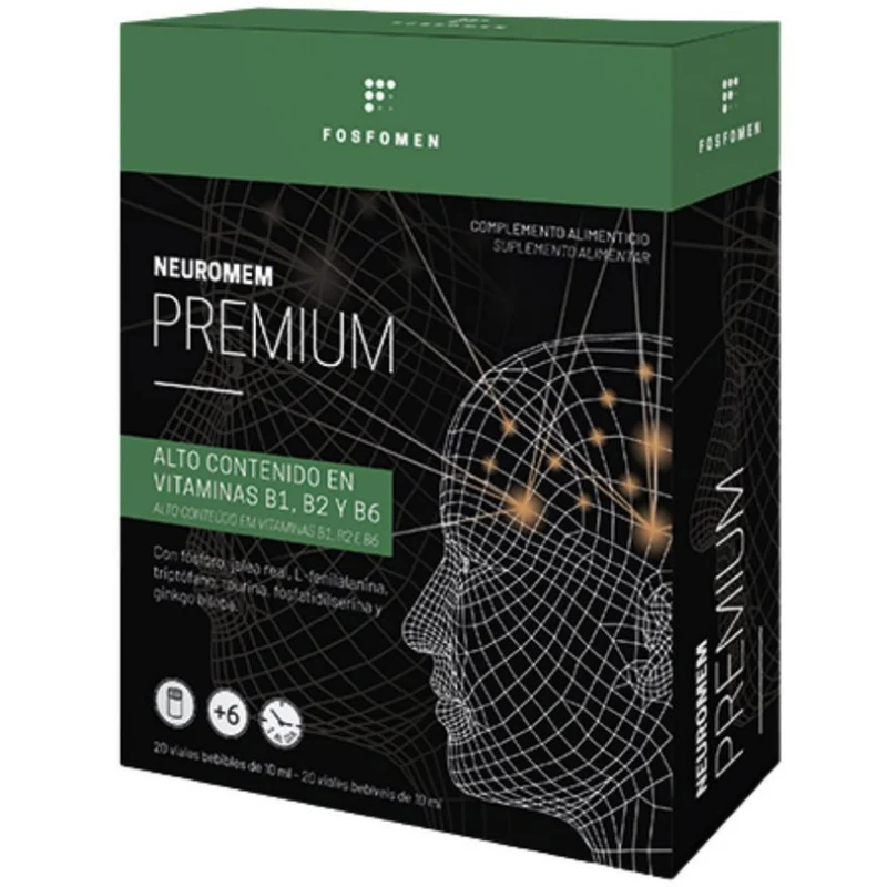Neuromem Premium Fosfomen 20 Viales | Herbora