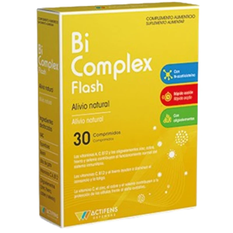 Bi Complex Flash 30 Comprimidos | Herbora