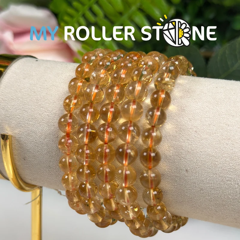 Pulsera de citrino 5A de Brasil