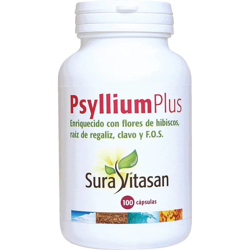 Psyllium Plus 100 Capsulas | Sura Vitasan