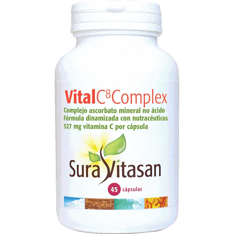 Vital C8 Complex 45 Capsulas | Sura Vitasan