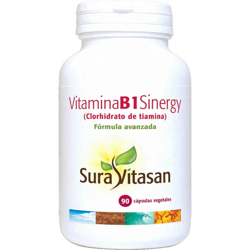 Vitamina B1 Sinergy 90 Capsulas | Sura Vitasan