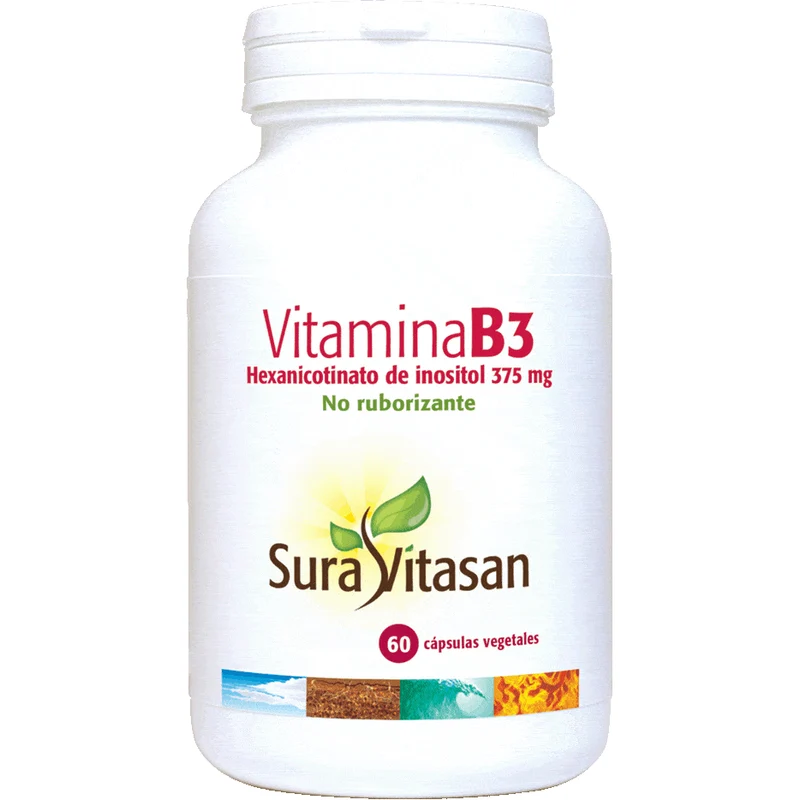 Vitamina B3 60 Capsulas | Sura Vitasan