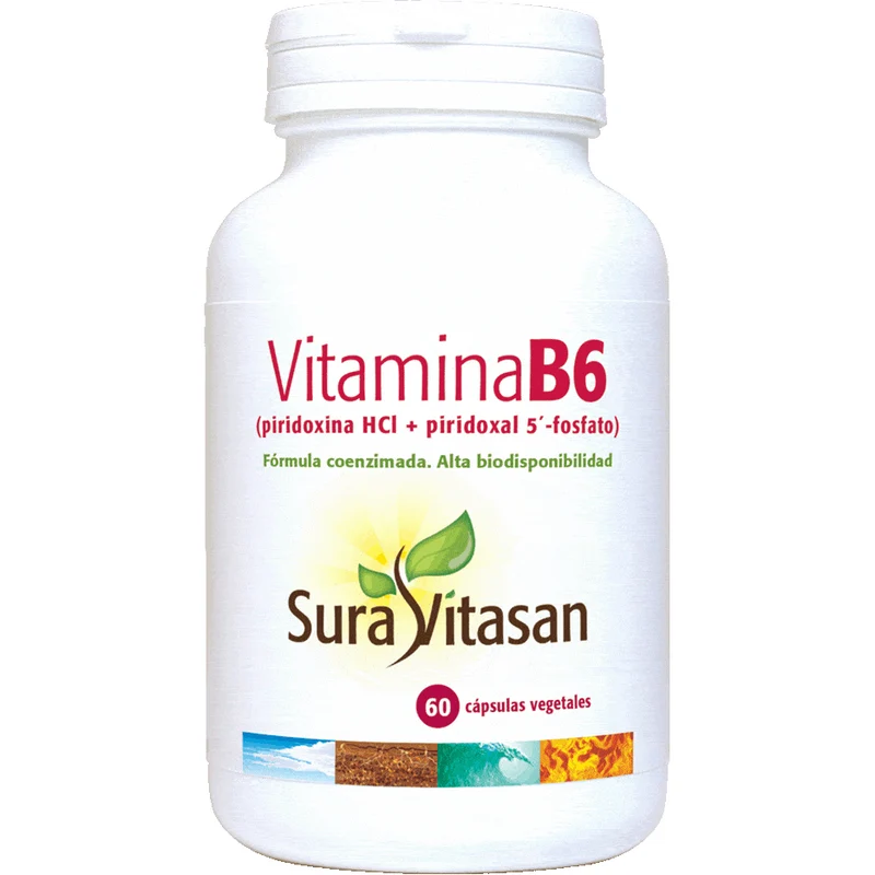 Vitamina B6 60 Capsulas | Sura Vitasan