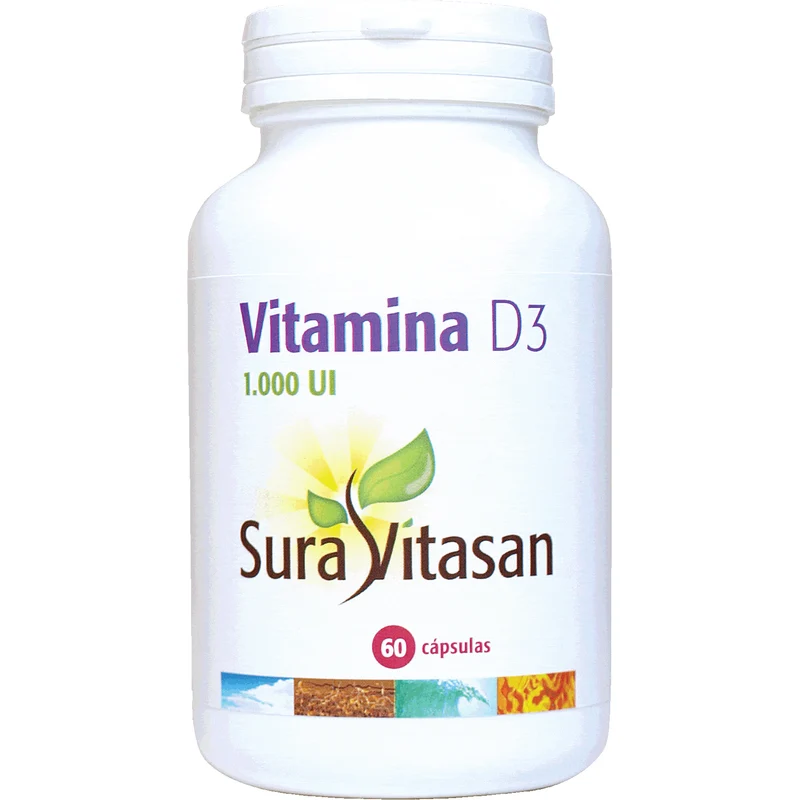 Vitamina D3 60 Capsulas | Sura Vitasan