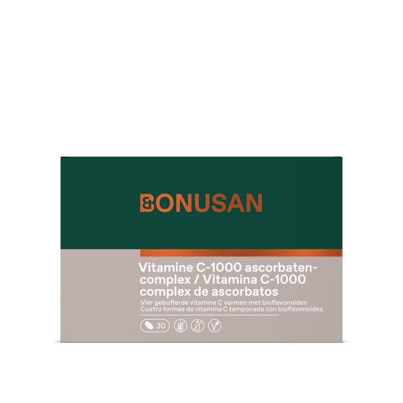Vitamina C-1000 complejo 30 tabletas | Bonusan