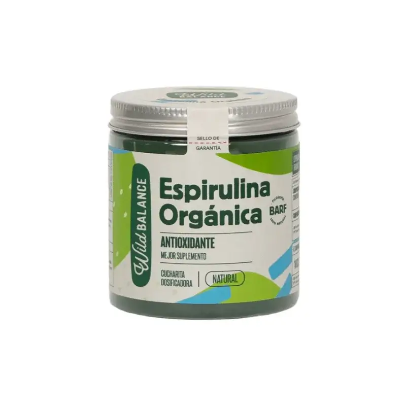 Wild Balance Espirulina Orgánica Suplemento Natural Perros y Gatos 100g