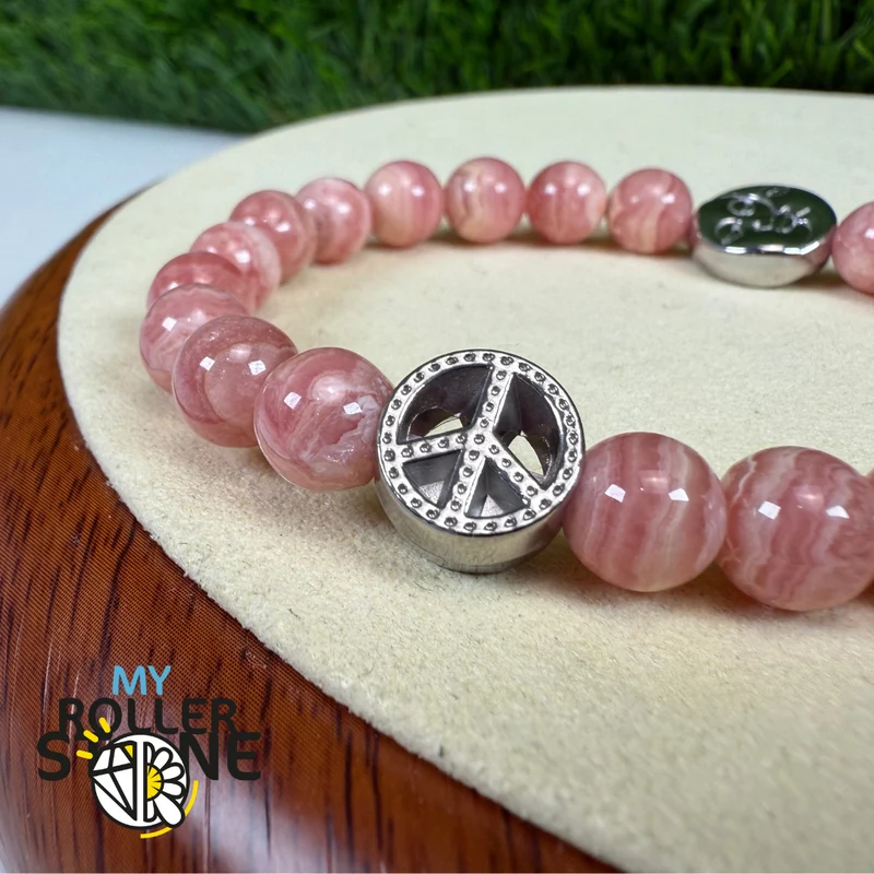 Cuenta de acero inoxidable Peace Relief