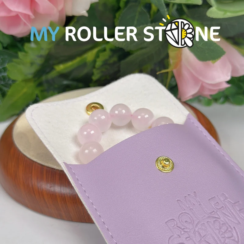 Pulsera de calcita manganosa rosa