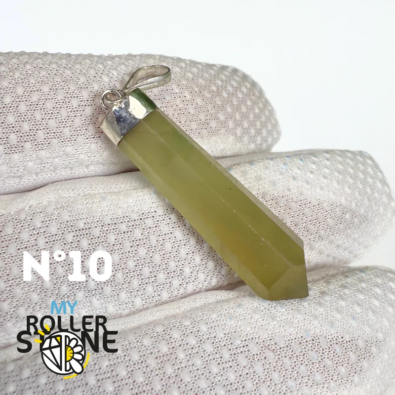 Colgante de serpiente y plata