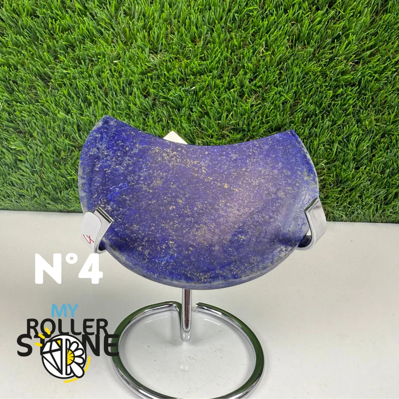 Luna de lapislázuli con soporte