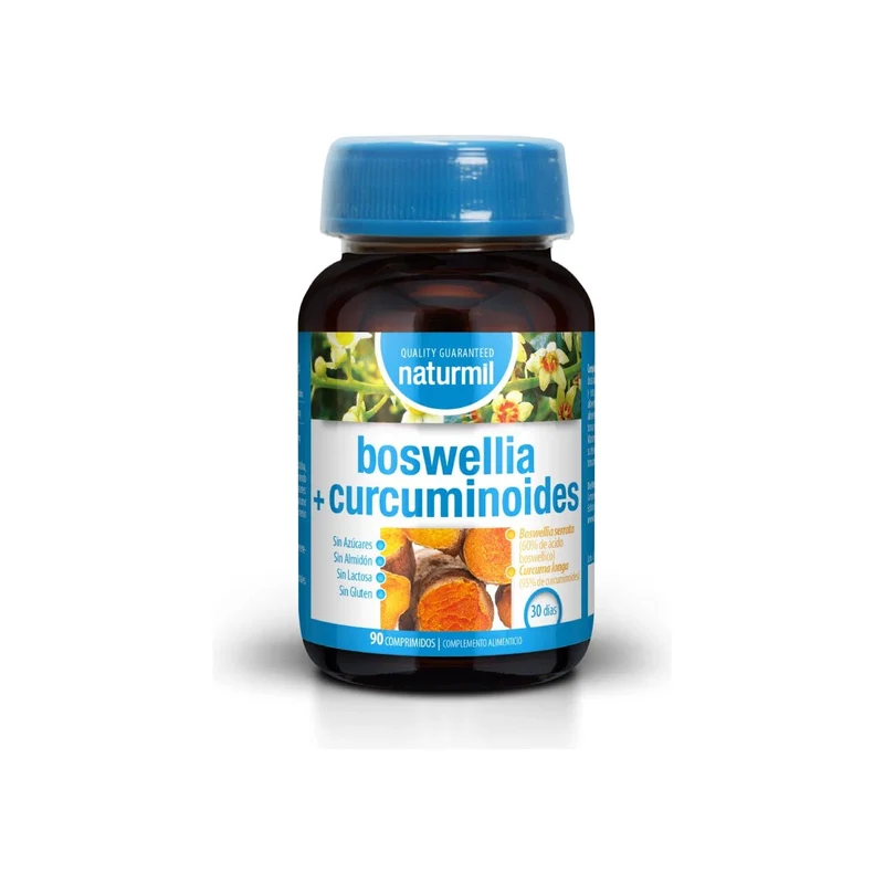 Boswellia + Curcumina 90 Comprimidos | Naturmil