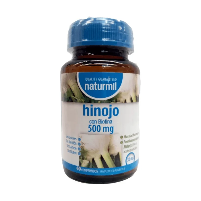 Hinojo 500 mg 60 Comprimidos | Naturmil
