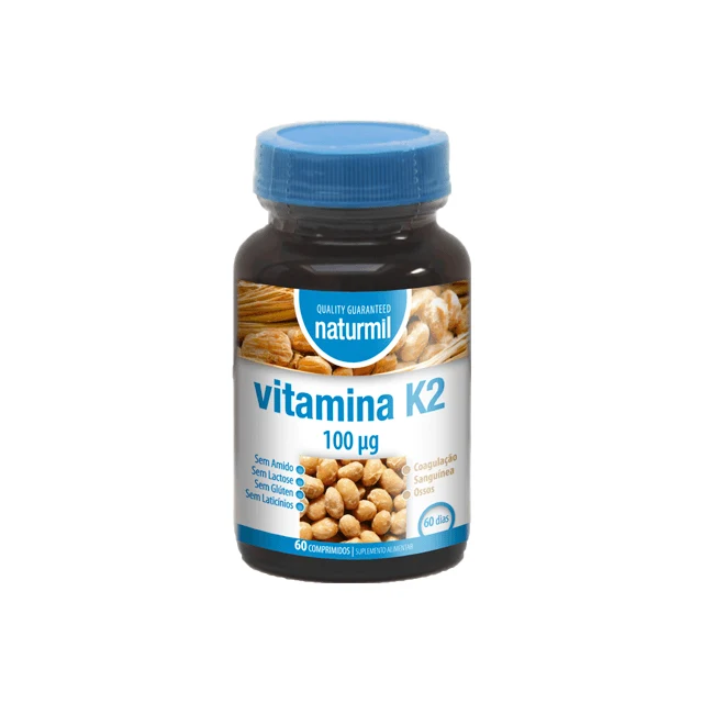 Vitamina K2 100 mg 60 Comprimidos | Naturmil