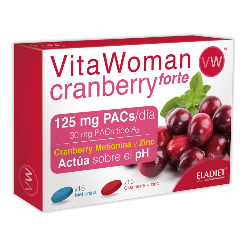 Vitawoman Cranberry Forte 30 Comprimidos | Eladiet