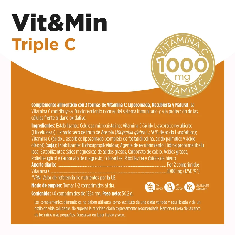 Triple C 40 Comprimidos | Eladiet