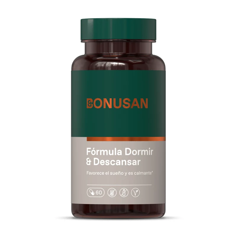 Dormir y Descansar 60 cápsulas | Bonusan